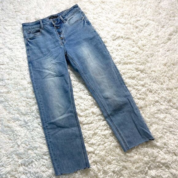 Prana Raw Hem Skinny Jean Lighter Wash - Picture 1 of 6